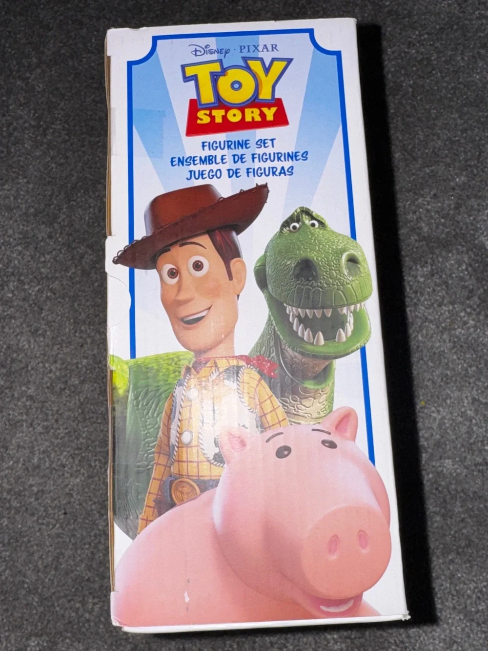 Disney Pixar Toy Story Figurine Set Woody Jessie Buzz Rex Alien Hamm Bullseye